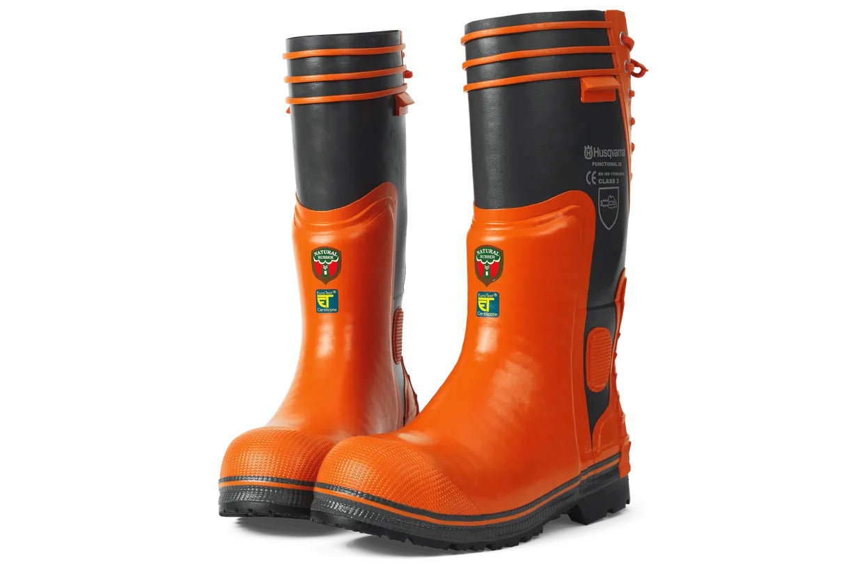 Gummi- Schnittschutzstiefel Functional 28